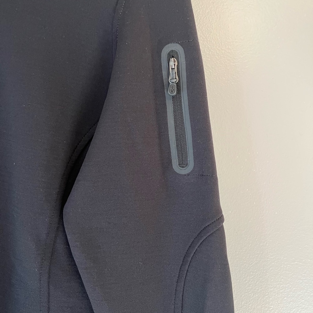 Smartwool Black Quarter-Zip Pullover - image 5